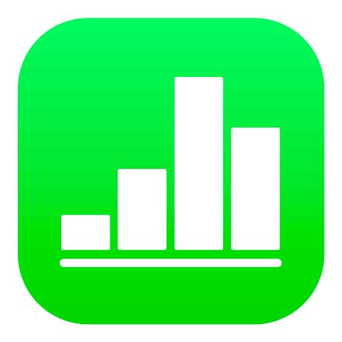 Apple Numbers Logo | Kostenloser Geldflussplan | grün-bullisch.de