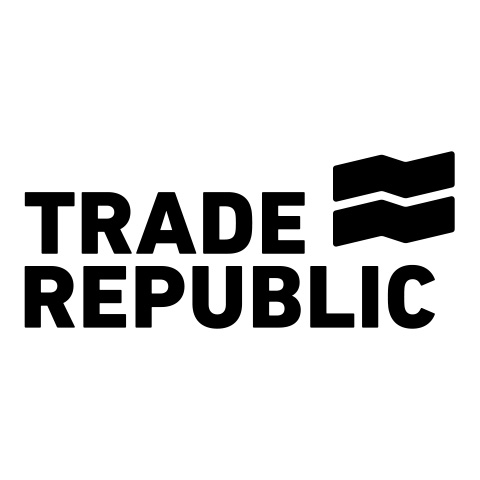 trade republic Logo, empfehlenswerter Broker um den MSCI World SRI zu besparen | grün-bullisch.de