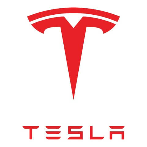 Tesla Logo: Tesla ist im MSCI World SRI ETF in den Top10-Positionen enthalten
